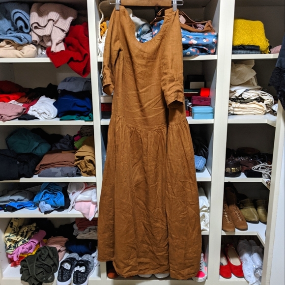 LA FEMME linen dress, size S - Picture 6 of 11